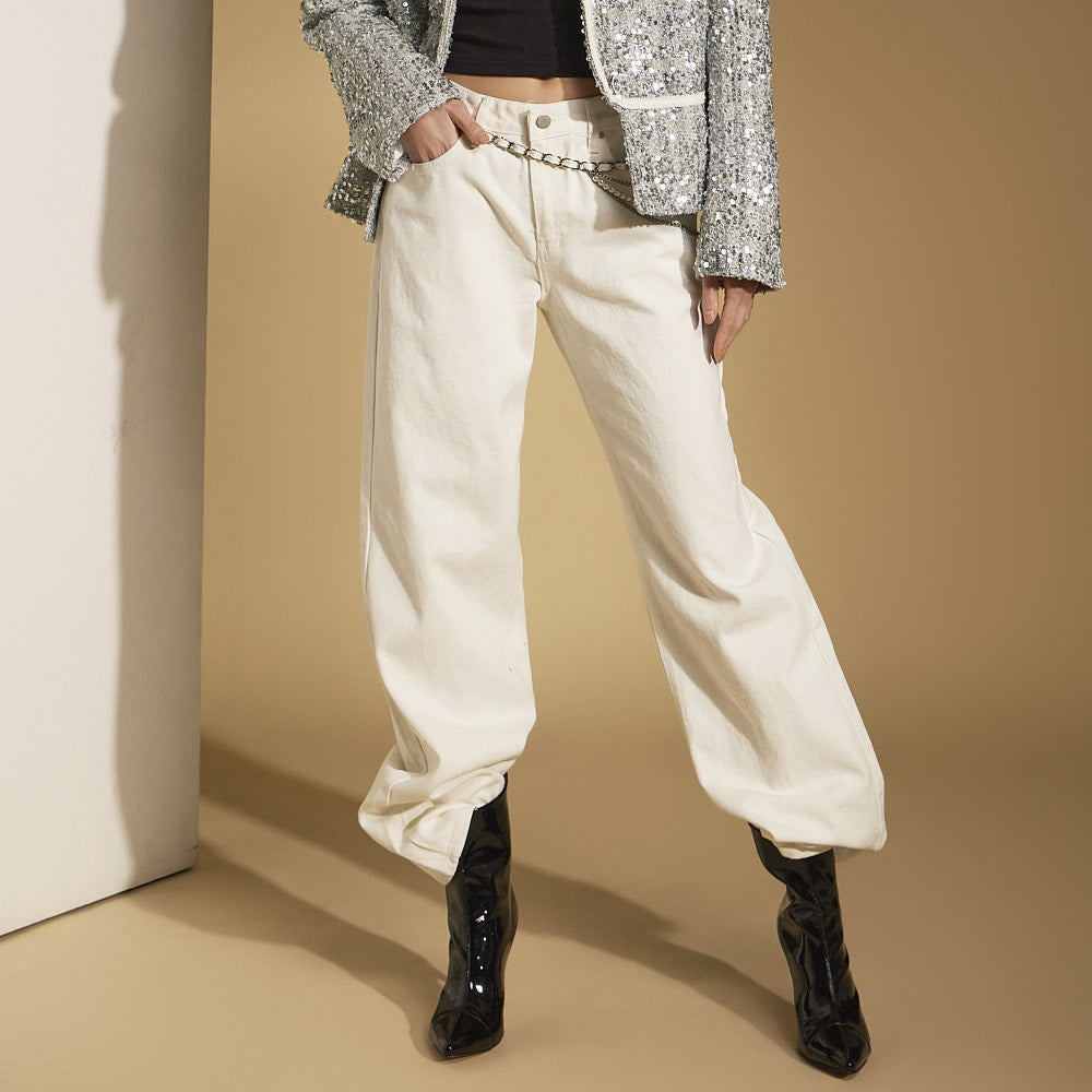 P3375 ワイドコットンパンツ