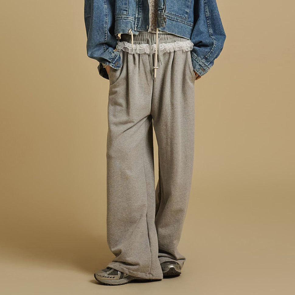 P3400 蕾丝运动裤