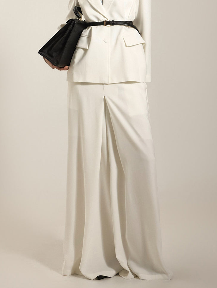 P3414 褶裥休闲裤