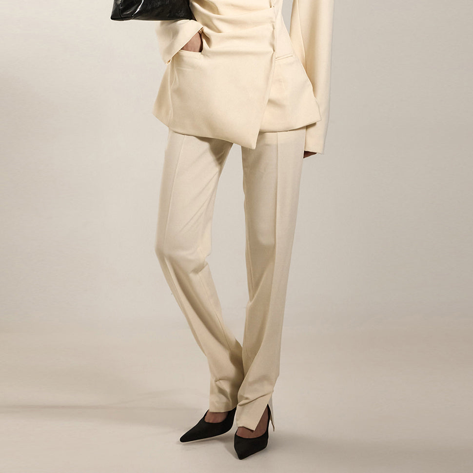 P3418 スリットディテールスラックス