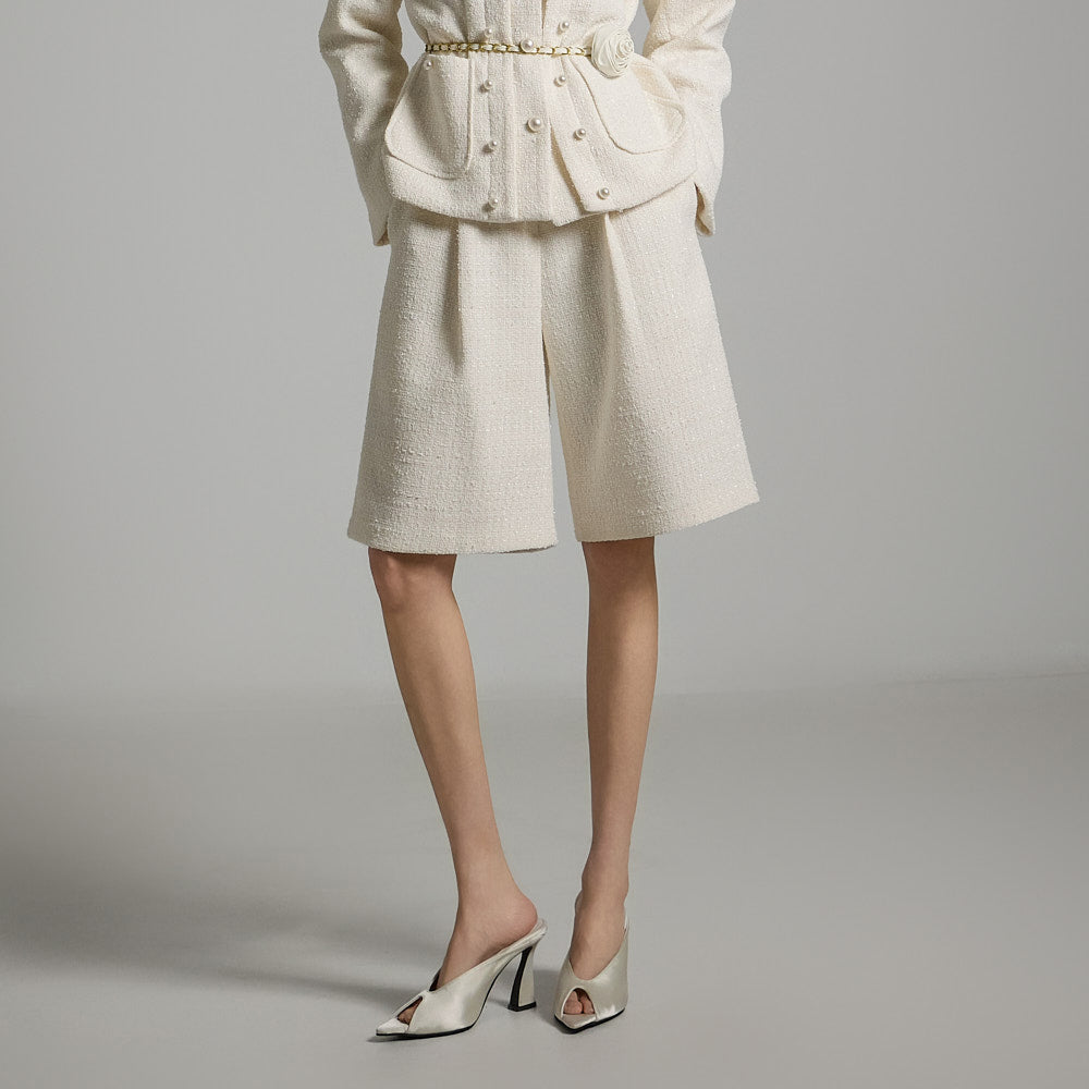 P3422 バミューダツイードパンツ