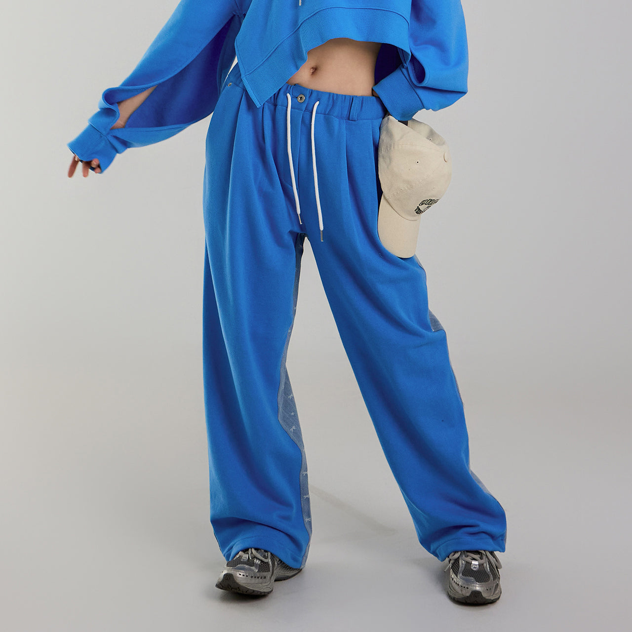 P3431 蝴蝶结图案裤子