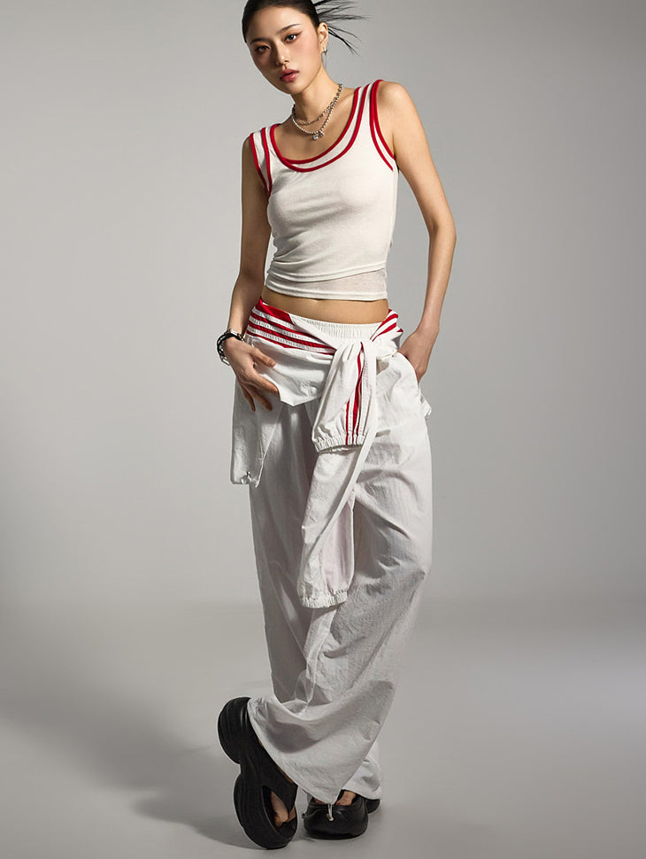 P3487 层叠运动裤