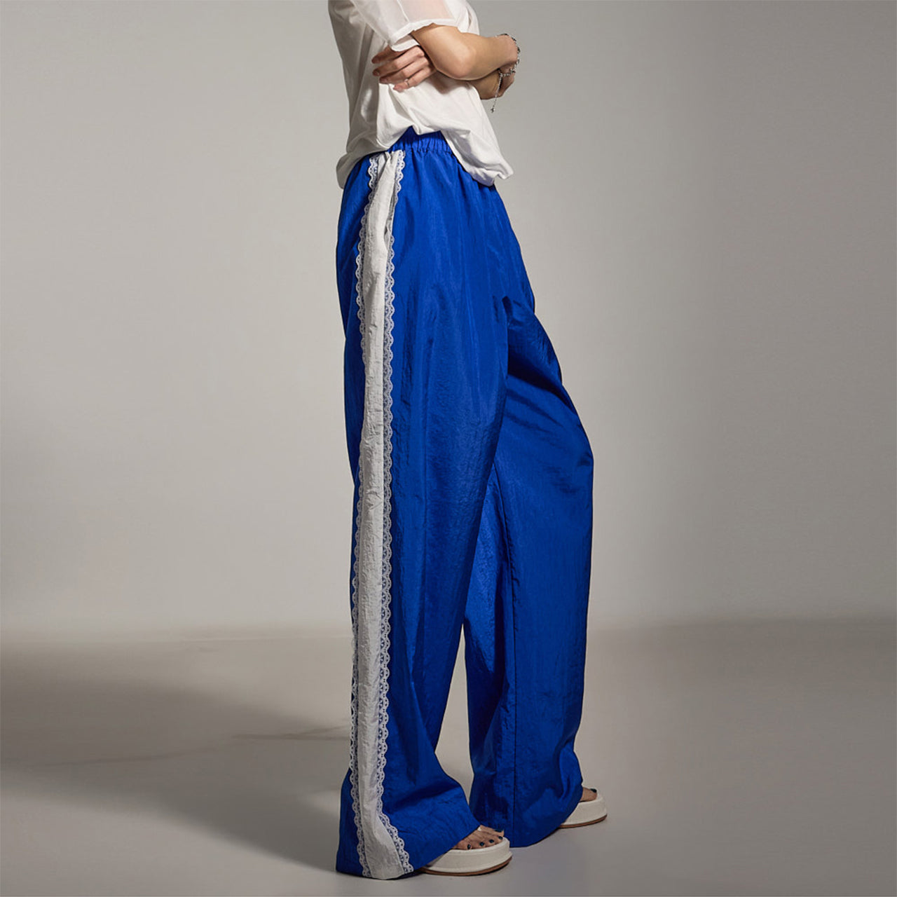 P3523 蕾丝运动裤