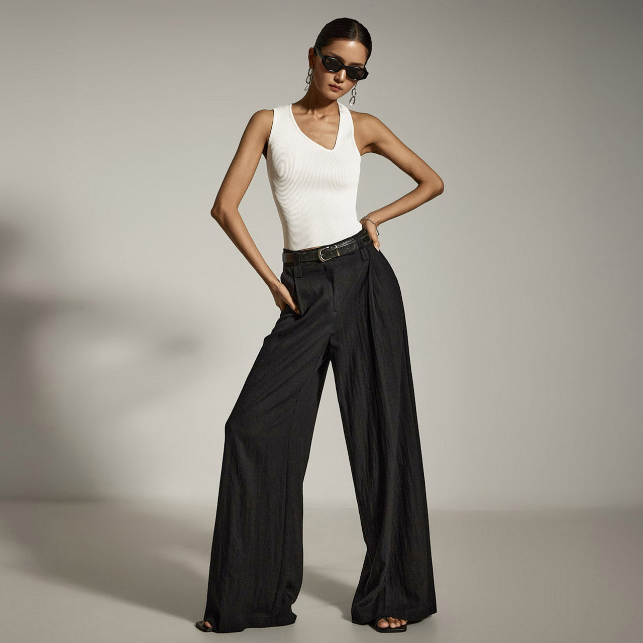 P3530 Pintuck Slacks