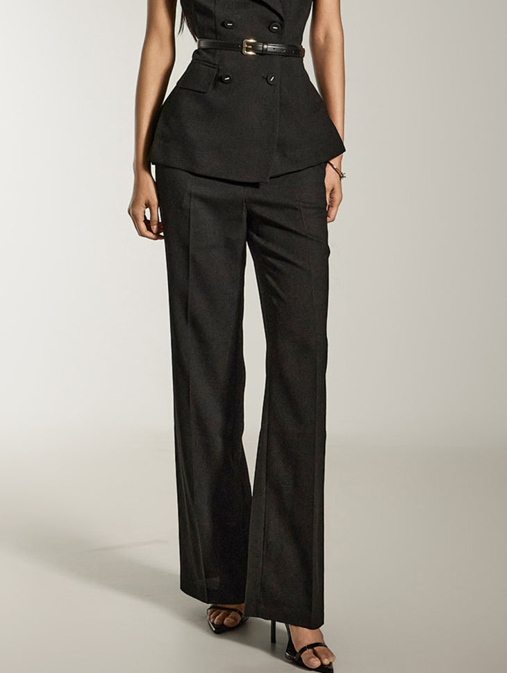 P3581 ブーツカットスラックス