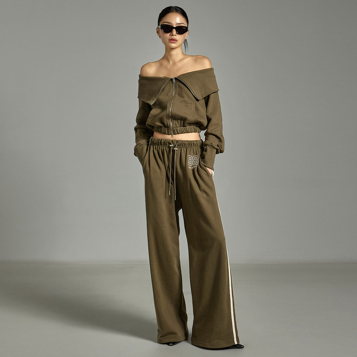 P3642 Wide Sweat Pants