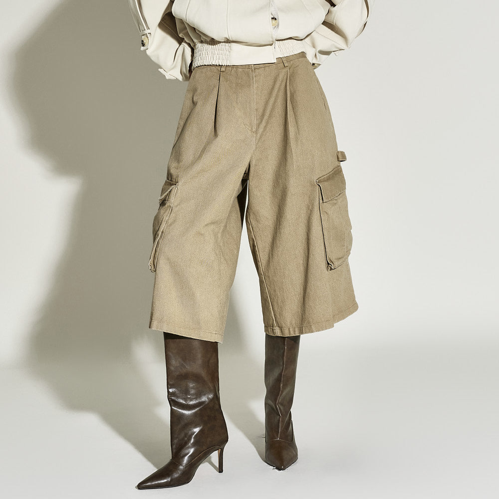 P3667 Wide Cargo Pants