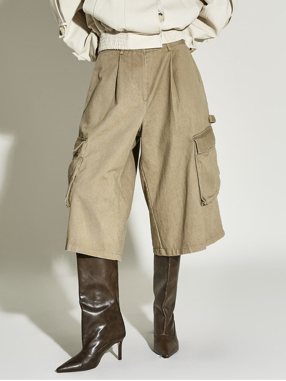 P3667 Wide Cargo Pants