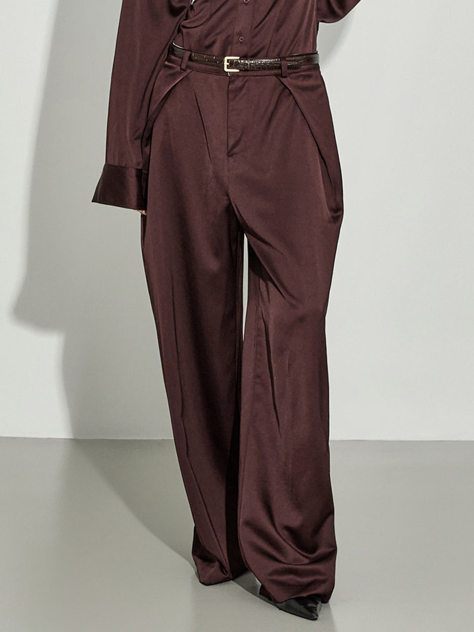 P3682 Satin Slacks
