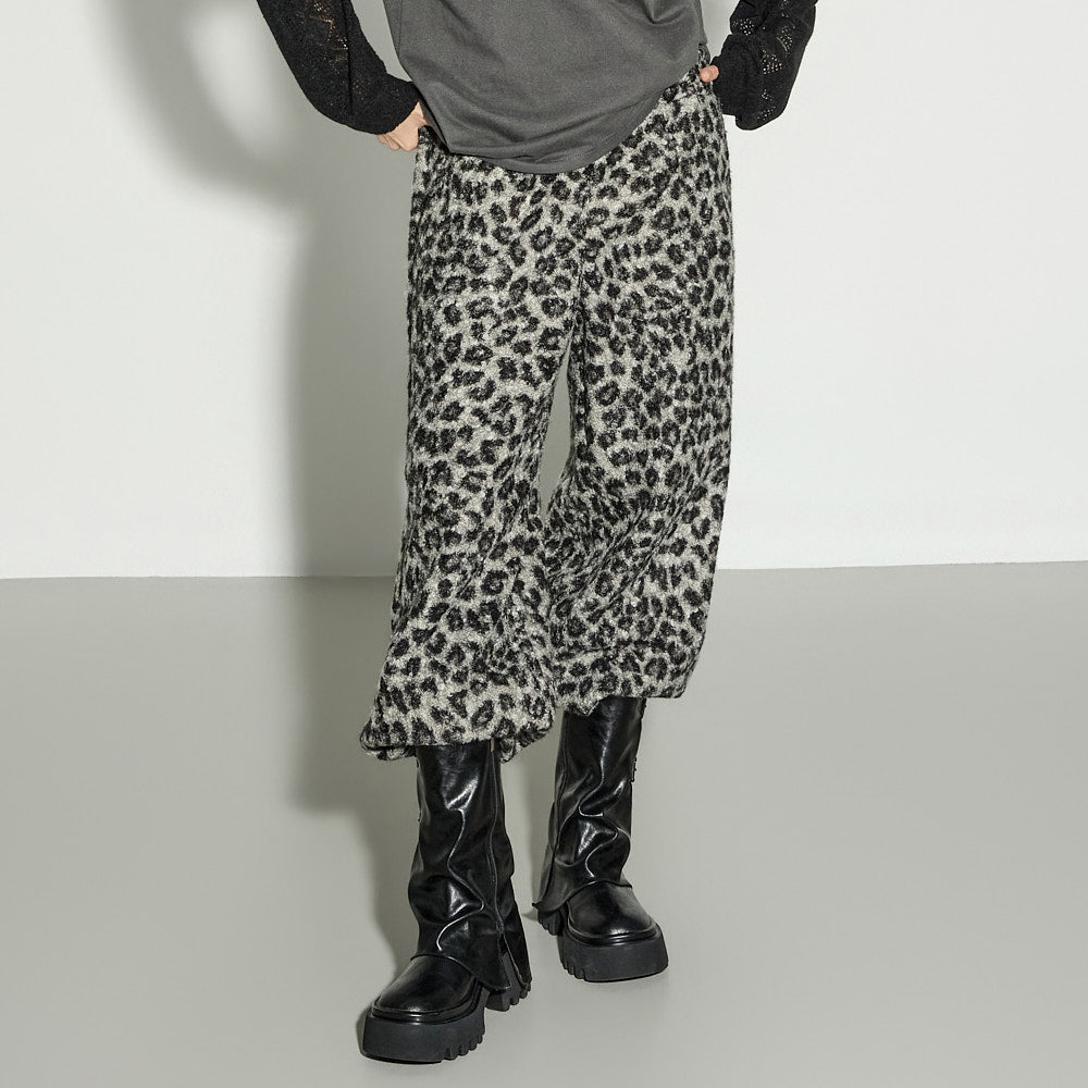 P3715 Leopard Boucle Pants