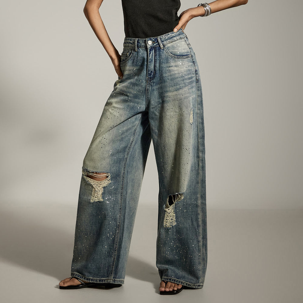 PJ590 グリッタージーンズ