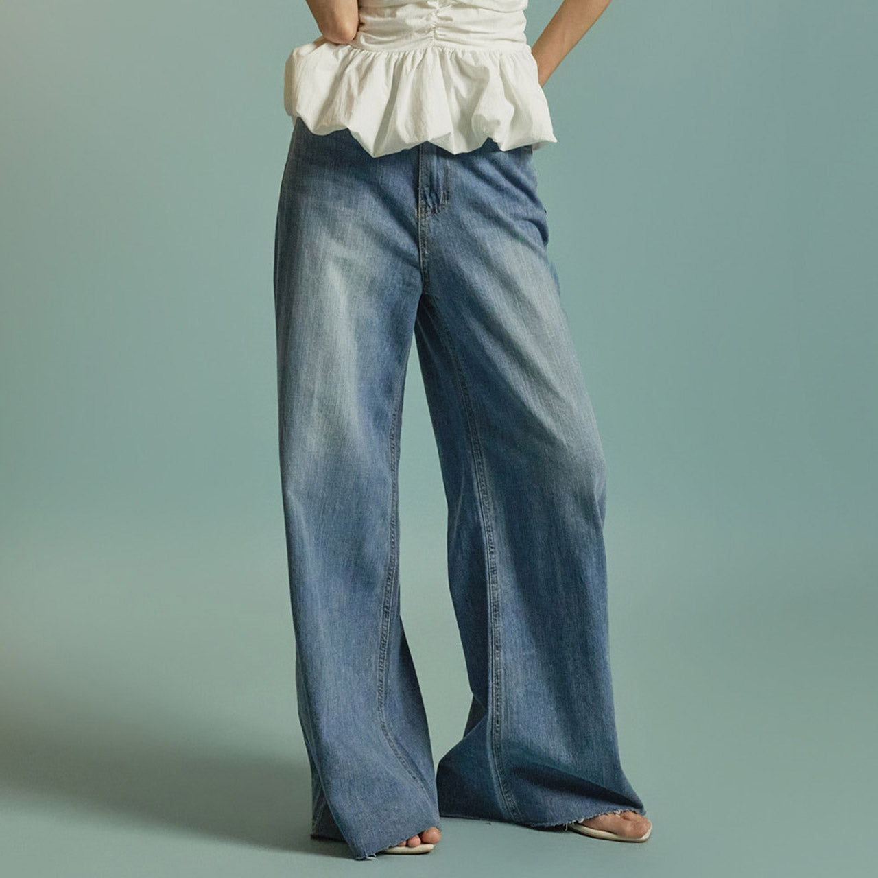 PJ593 Wide Jeans