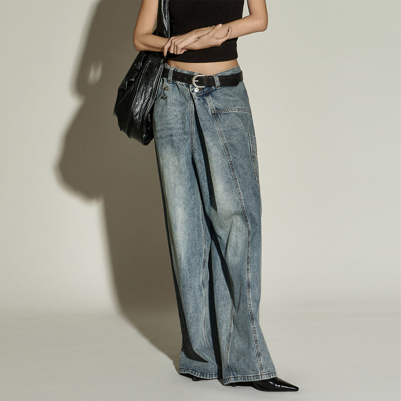 PJ599 Wide Jeans