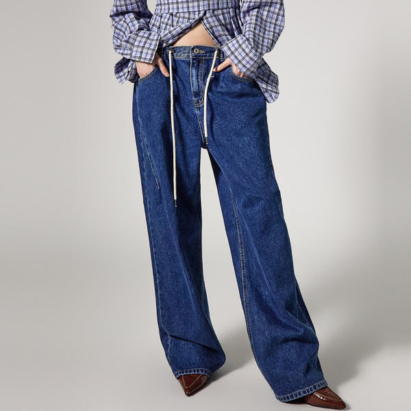 PJ635 String Wide Jeans