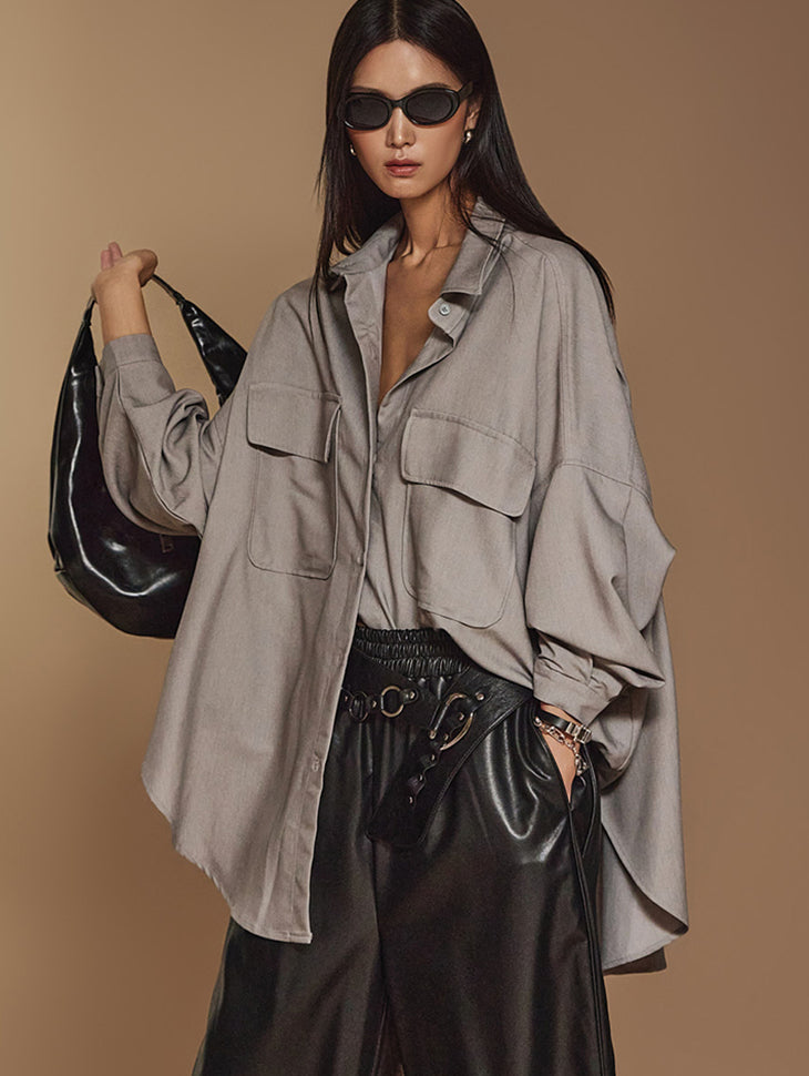 S675 大口袋衬衫