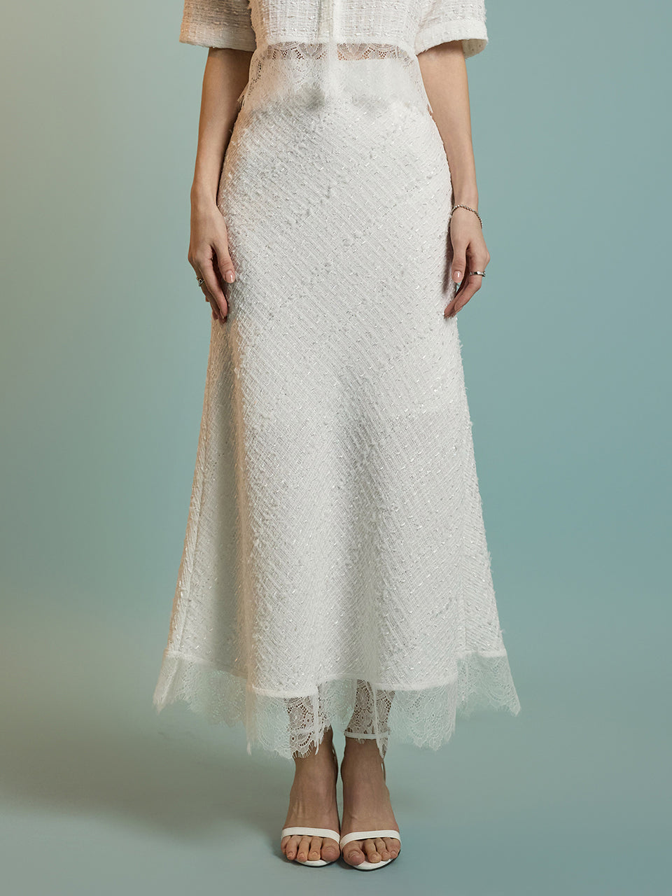 SK2970 ツイードスカート