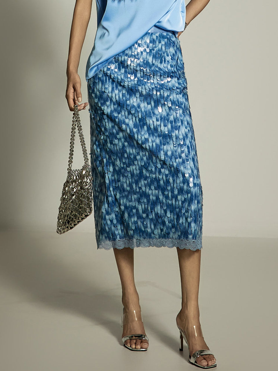 SK3021 スパングルスカート