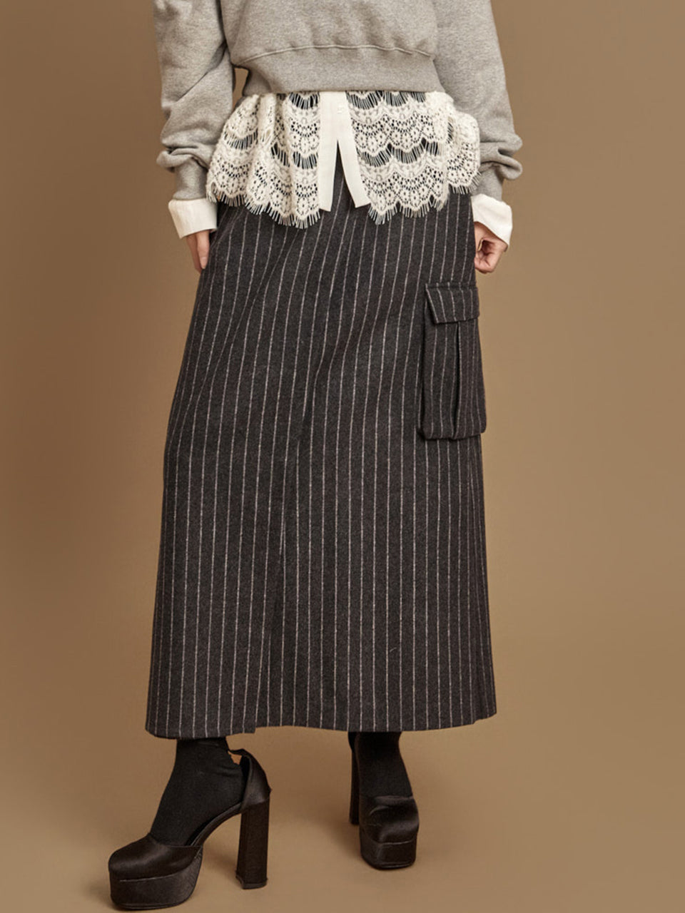 SK3117 Wool Skirt