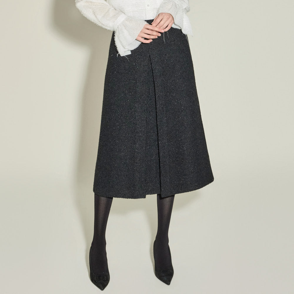 SK3146 Flared Wool Skirt