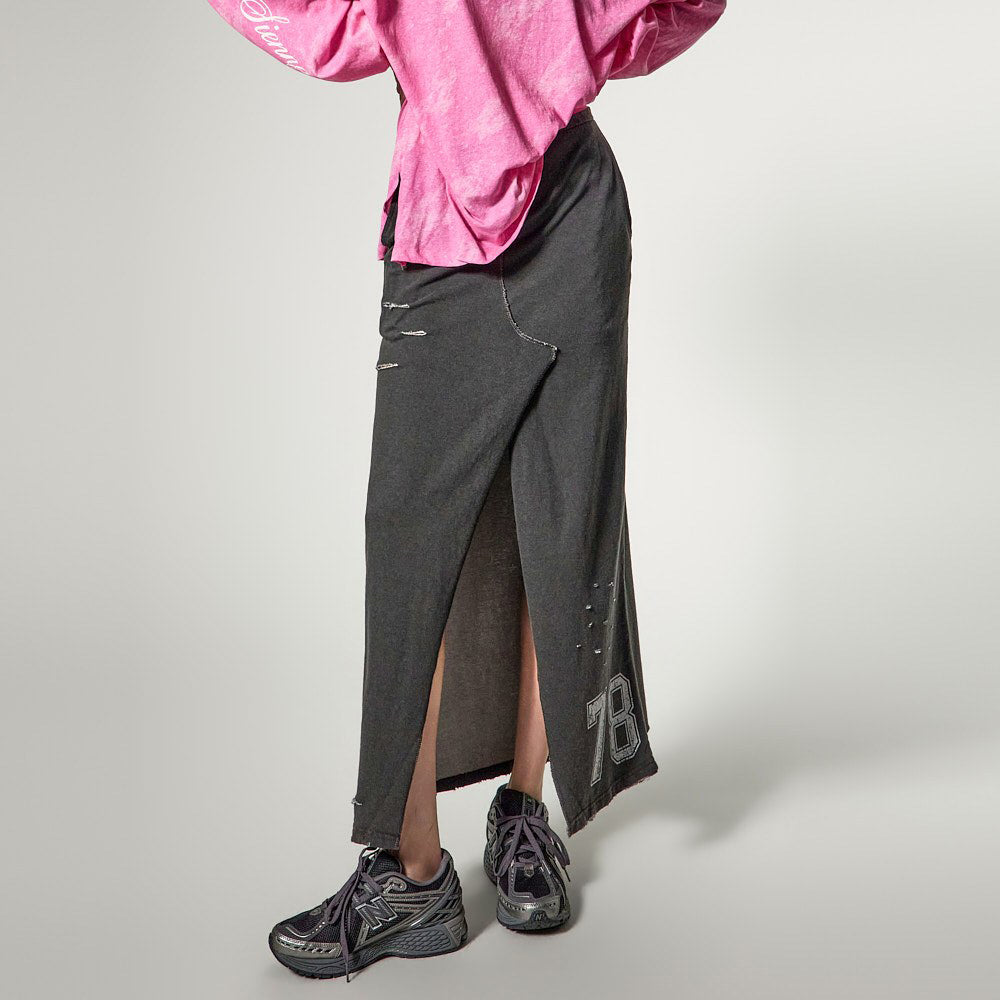 SK3190 做旧半身裙