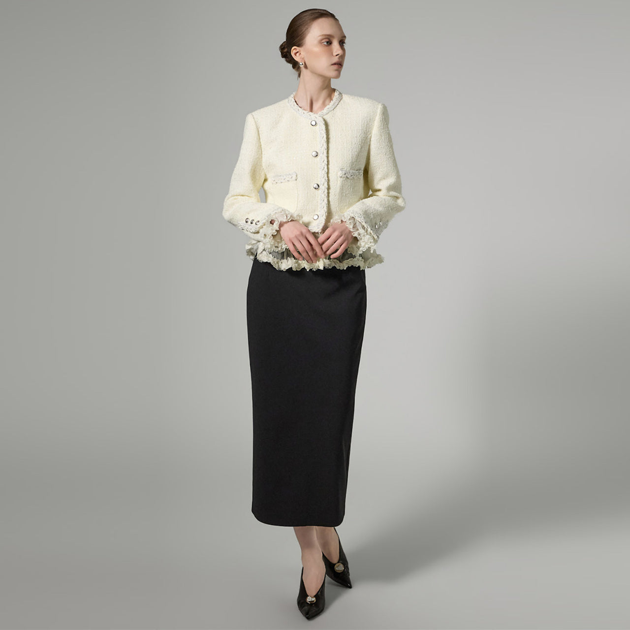 SK9301 High-Waist Slim Skirt