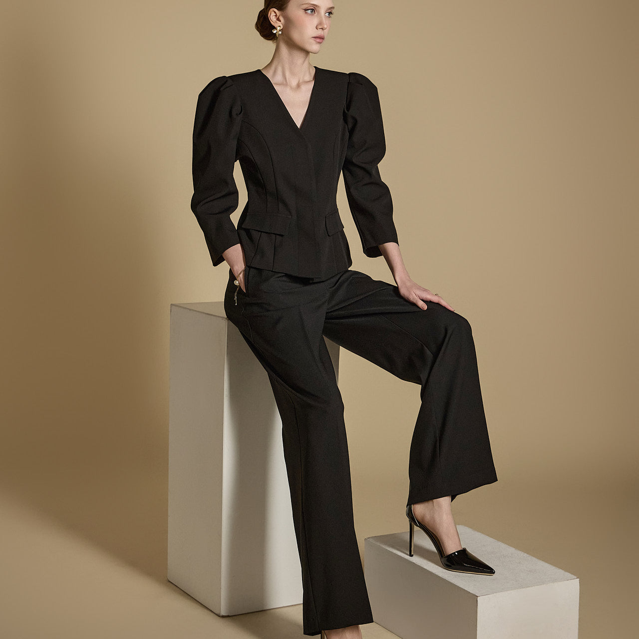 TP2031 夹克和休闲裤套装