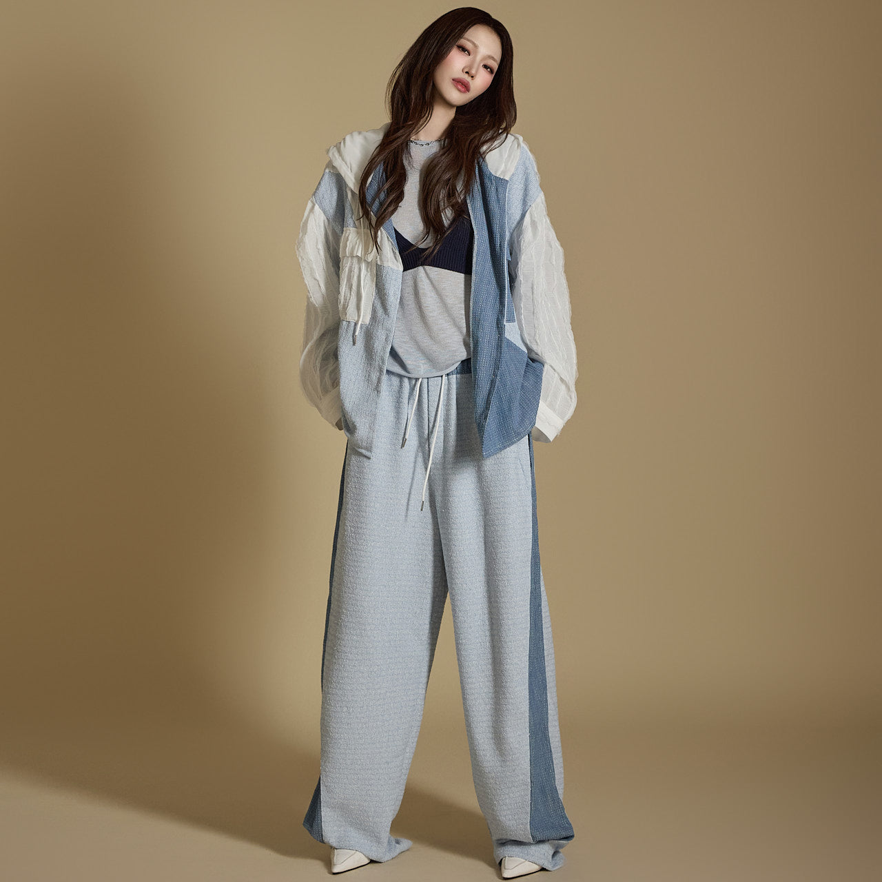 TP2036 衬衫和裤子套装