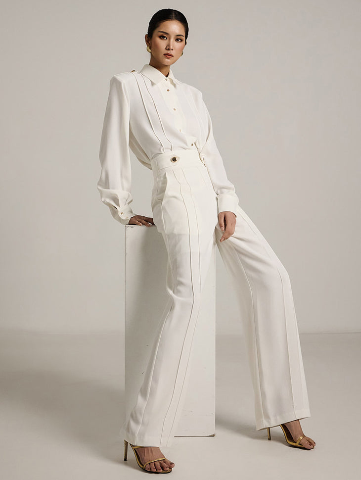 TP2039 ブラウス&パンツセット