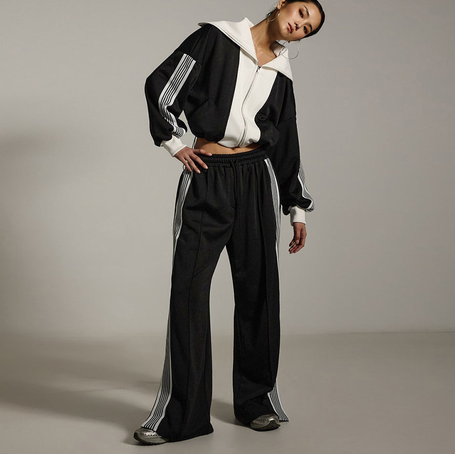 TP2045 拉链运动套装