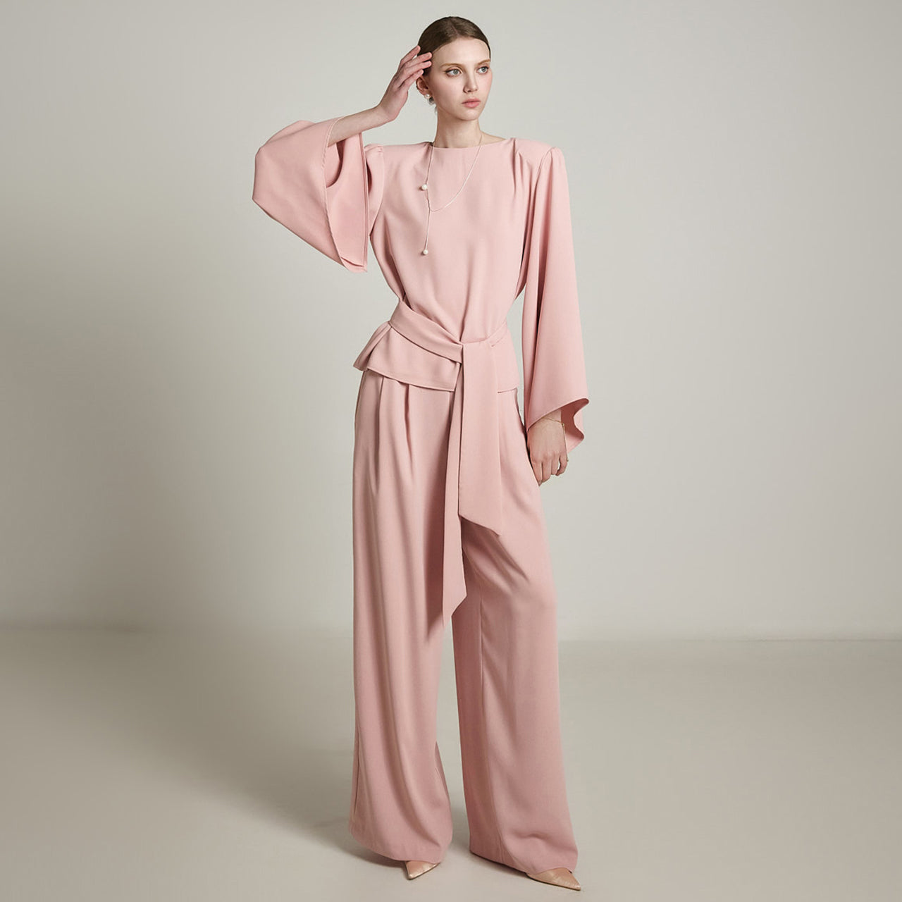 TP2055 ブラウス&スラックスセット