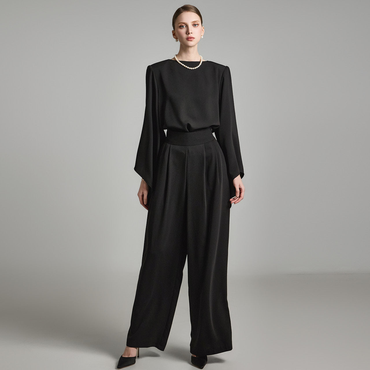 TP2055 ブラウス&スラックスセット