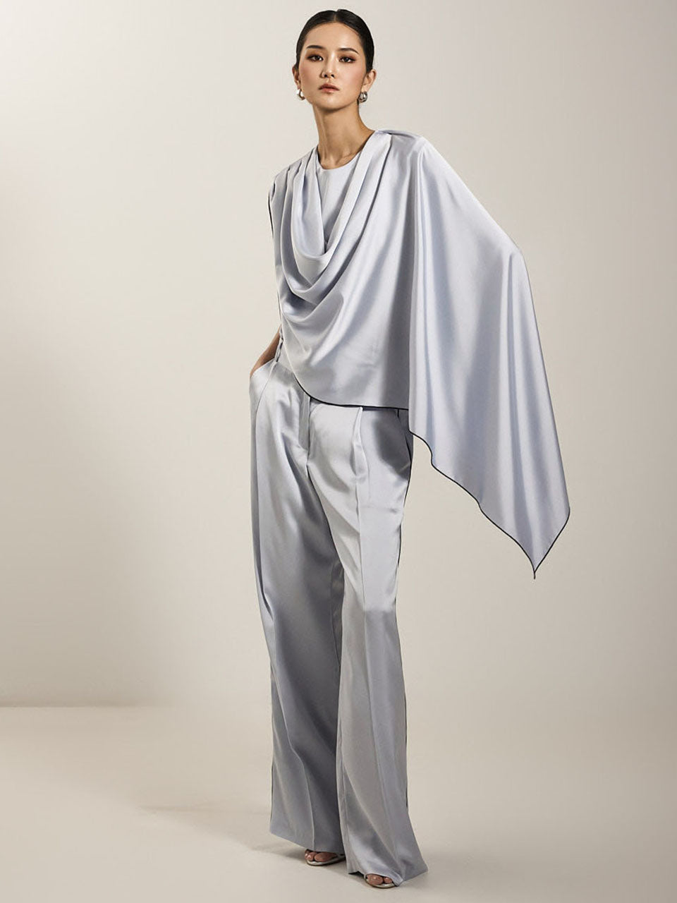 TP2061 ブラウス&スラックスセット