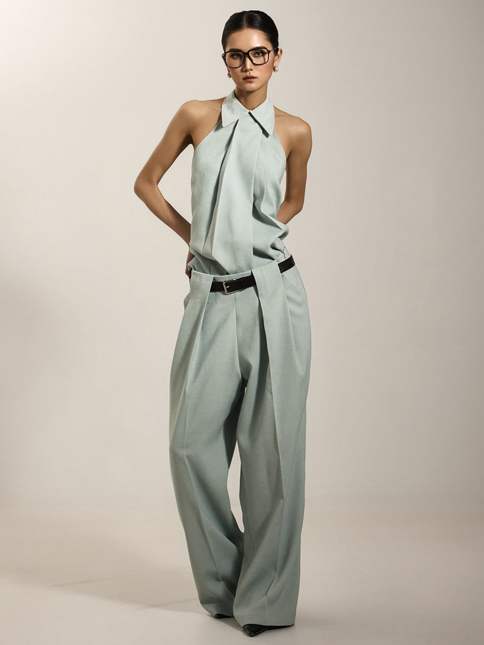 TP2064 衬衫和休闲裤套装