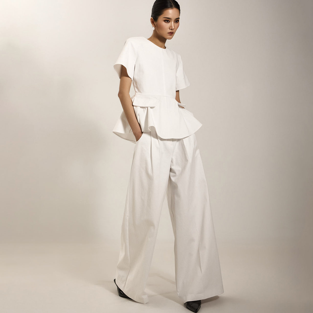 TP2068 ブラウス&パンツセット