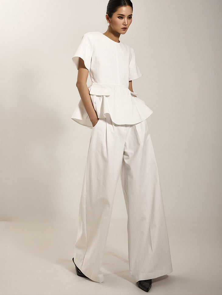 TP2068 ブラウス&パンツセット