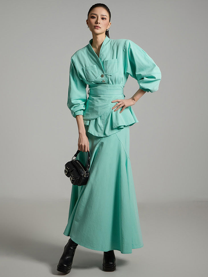 TP2073 ジャケット&スカートセット