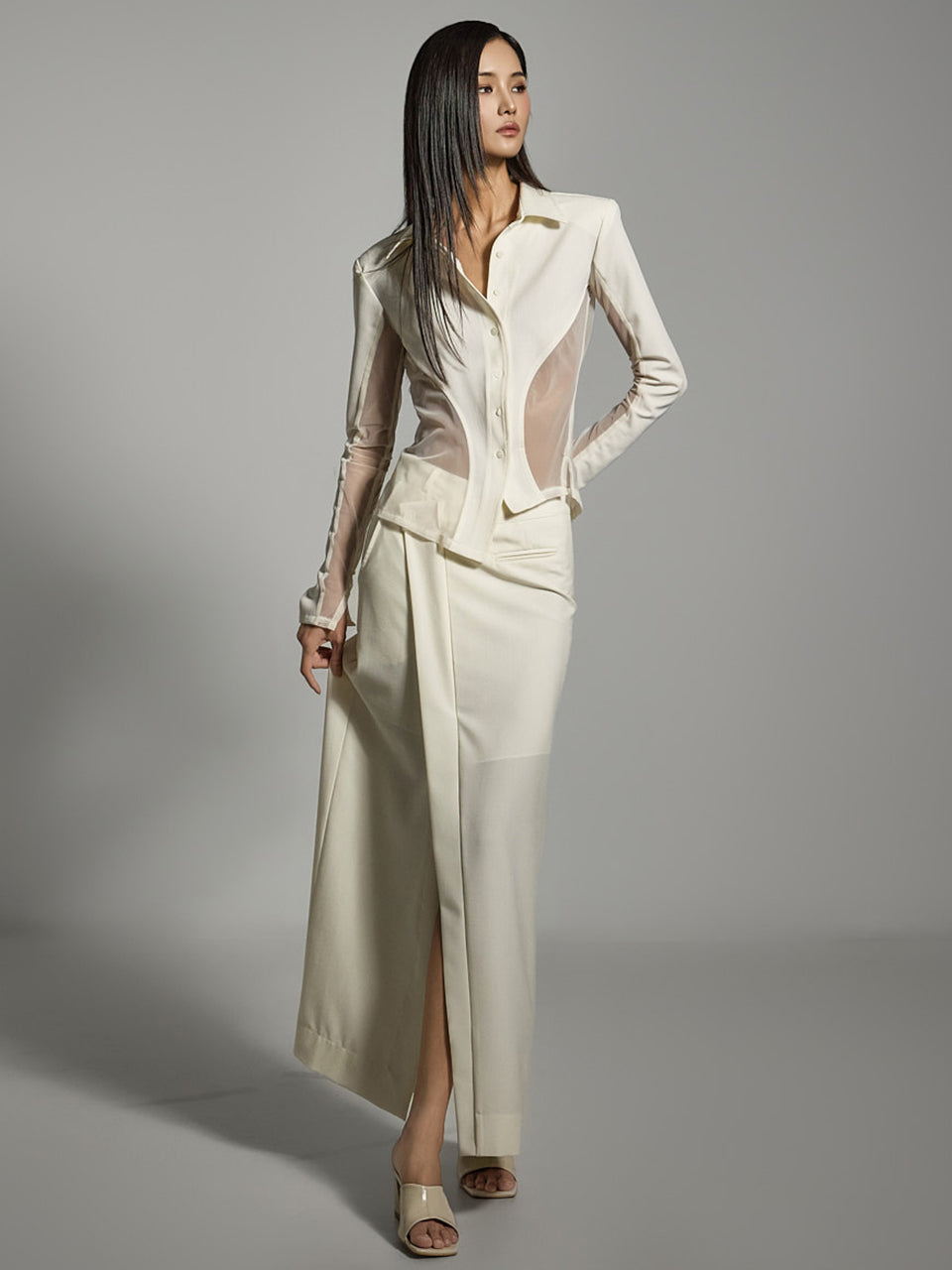 TP2111 シャツ&スカートセット