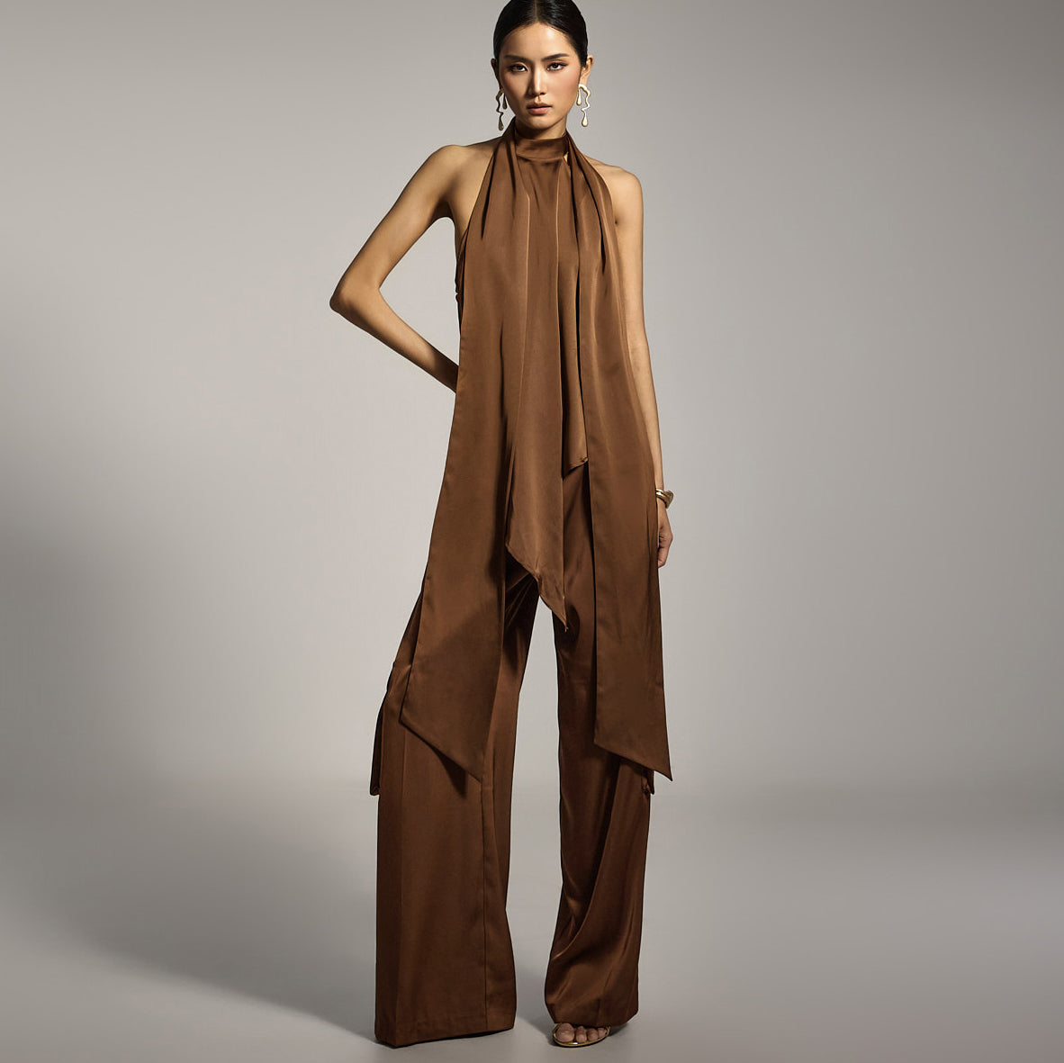 TP2130 ブラウス&スラックスセット