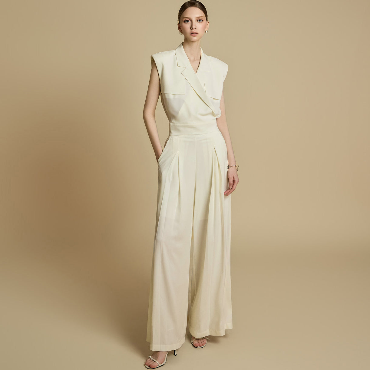 TP2144 Blouse and Slacks Set