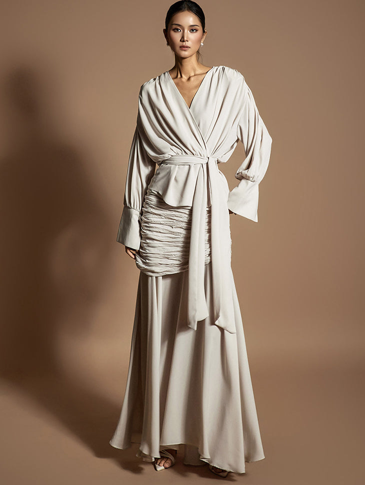 TP2233 Blouse and Skirt Set