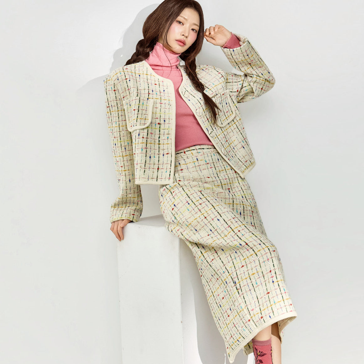TP2326 Jacket and Skirt Set