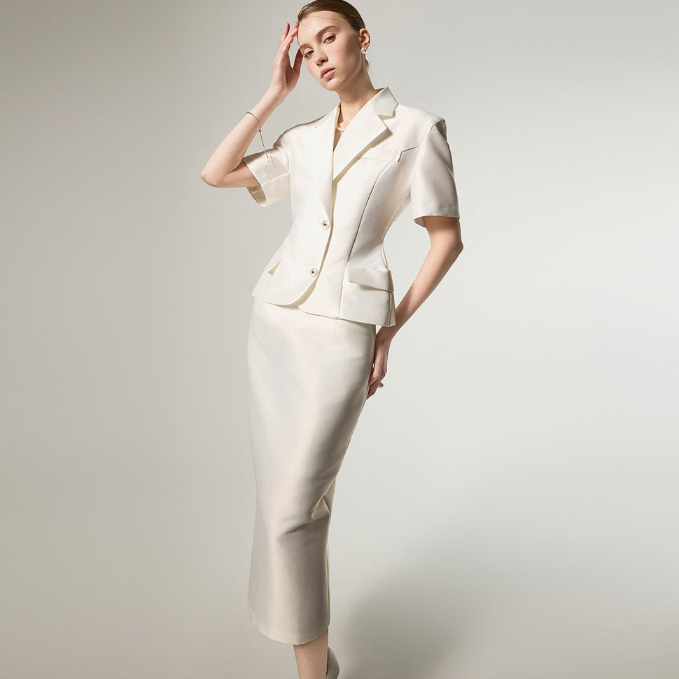 TP2361 夹克和半身裙套装