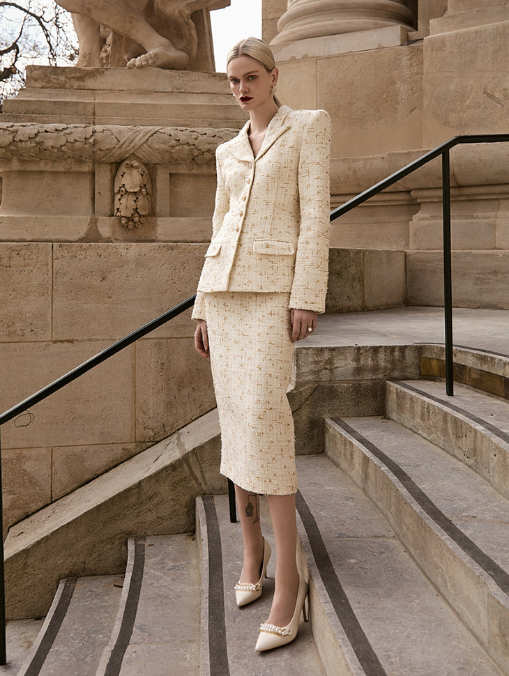 TP9156 夹克裙套装