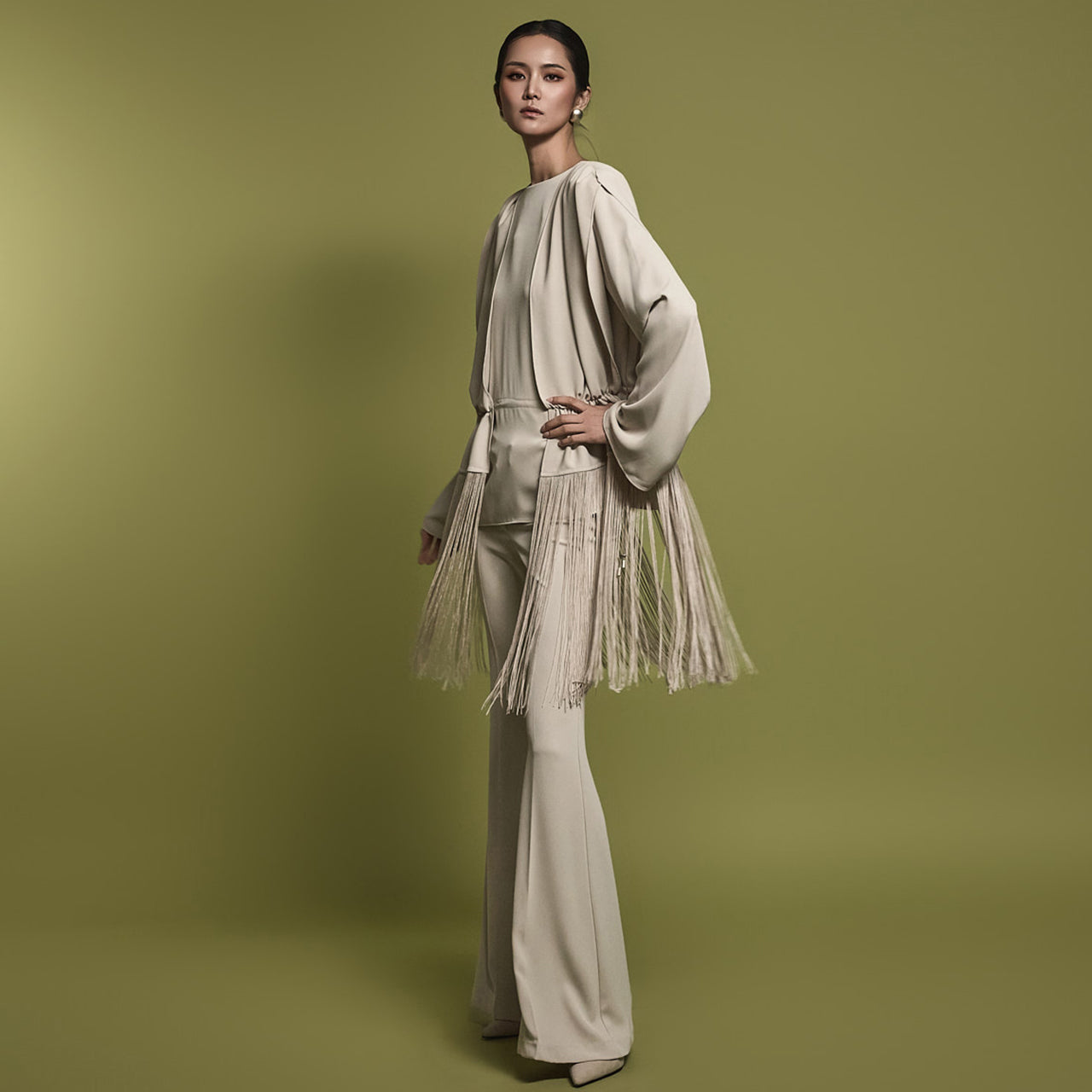 TP9162 ブラウス スラックス セット