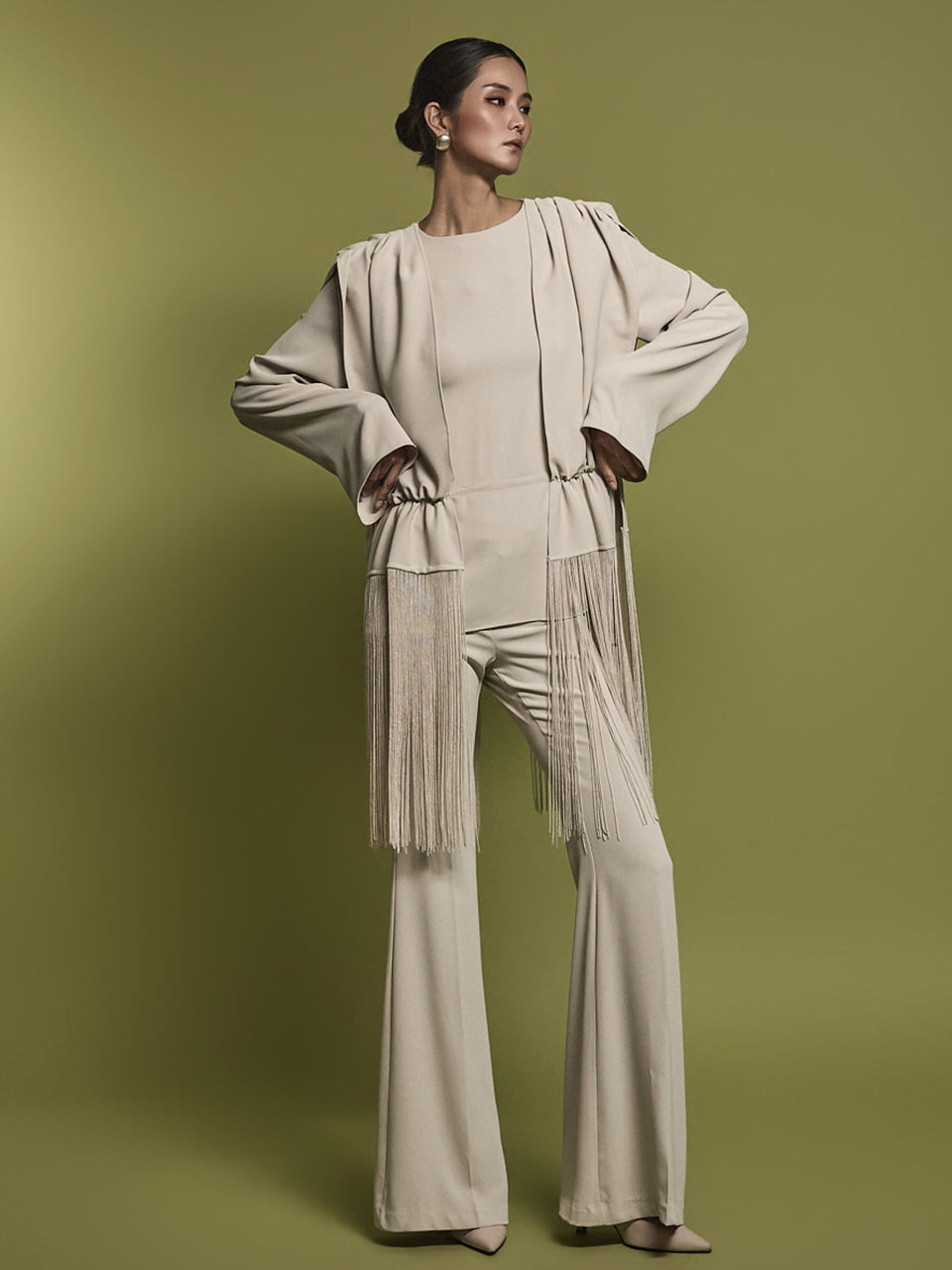 TP9162 衬衫休闲裤套装