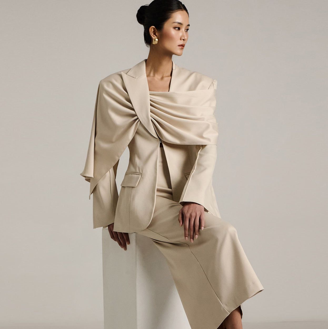 TP9163 ジャケット&スカートセット