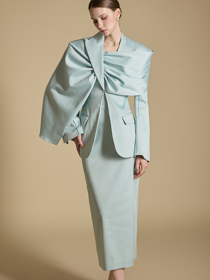 TP9163 夹克和裙子套装