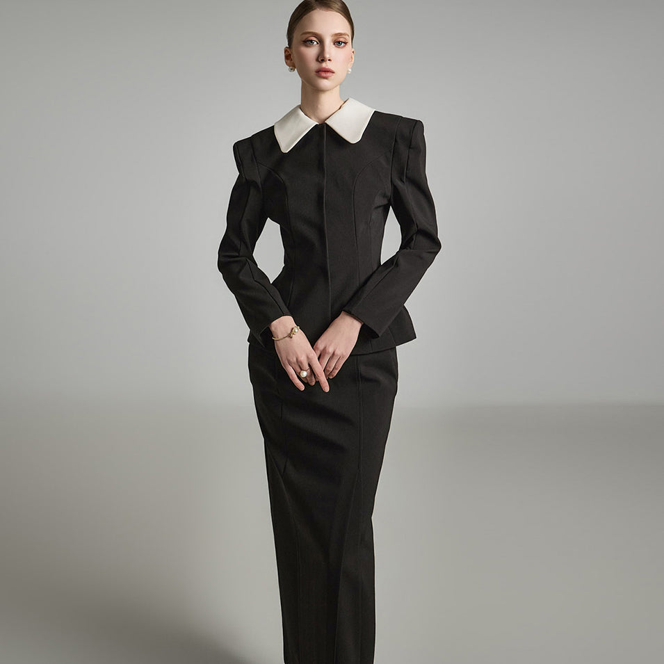 TP9166 夹克和裙子套装