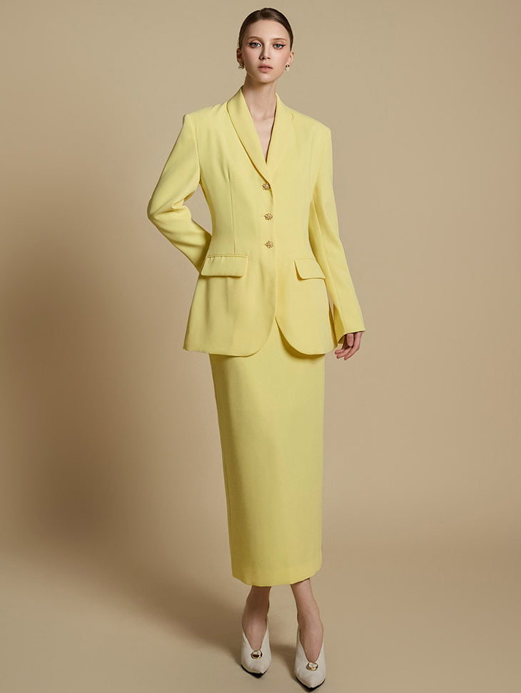 TP9170 夹克和裙子套装